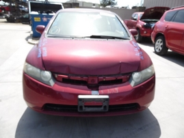 2006 HONDA CIVIC LX BURGUNDY 4DR 1.8L VTEC AT A17588